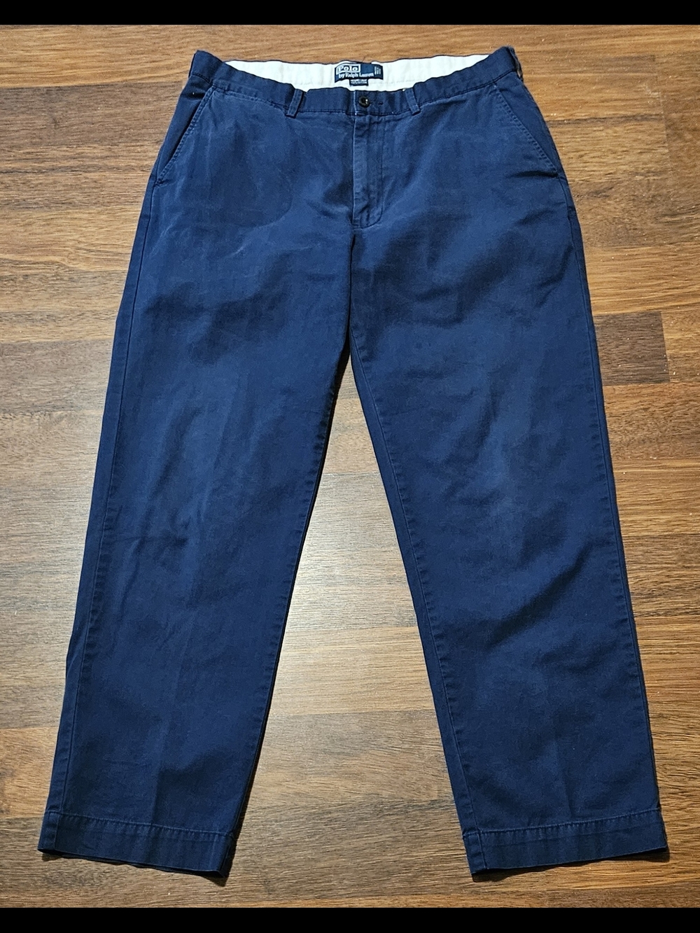 RALPH LAUREN mens blue Label dress pants SIZE 34x29 COLOR BLUE